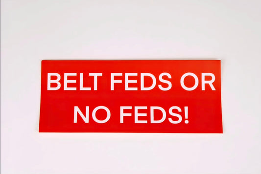Belt feds slap